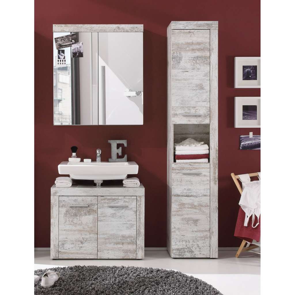 home24 Badezimmerset Miami IV (3-teilig)