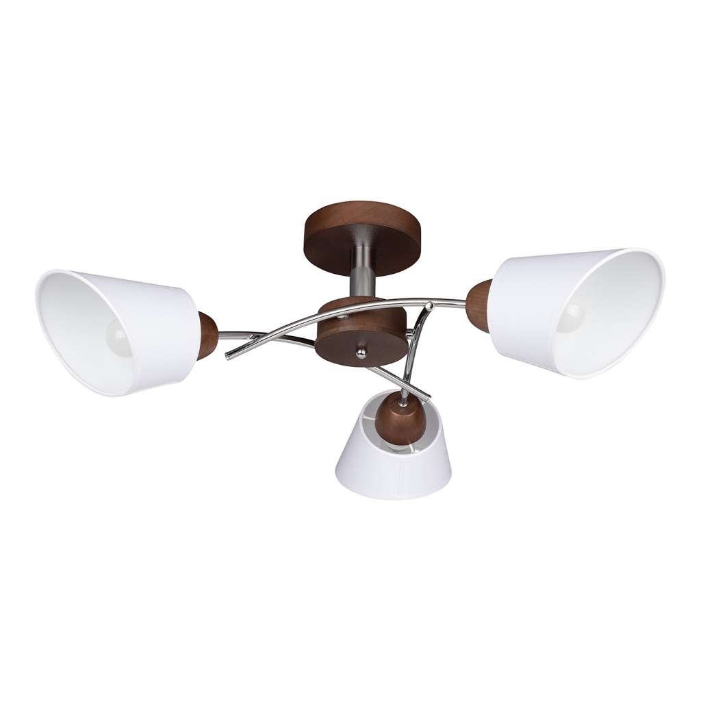 home24 Deckenleuchte Mette Wood II