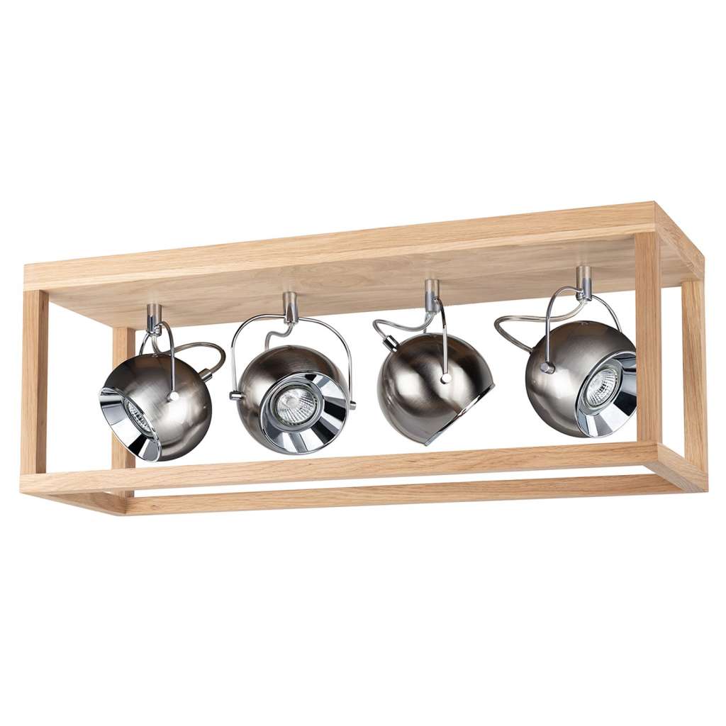 home24 LED-Deckenleuchte Roy II