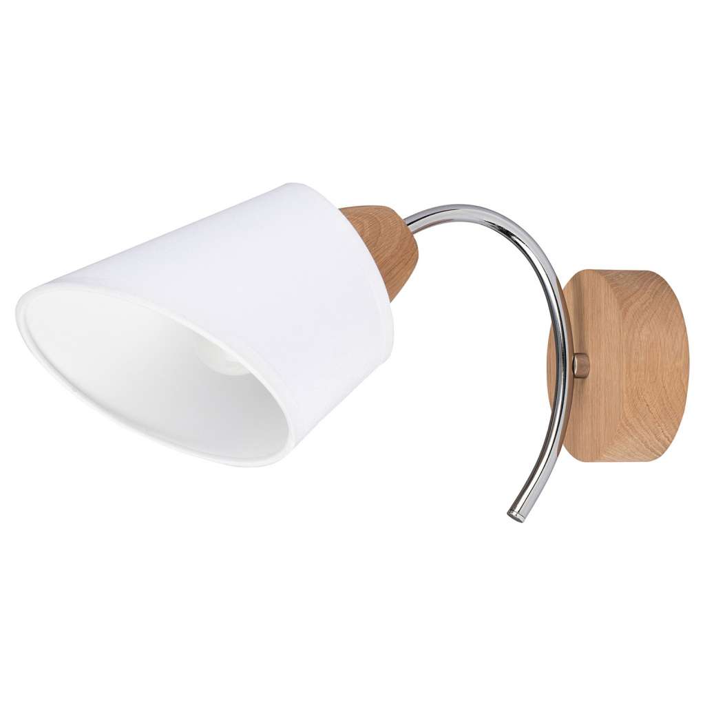 home24 Wandleuchte Mette Wood I