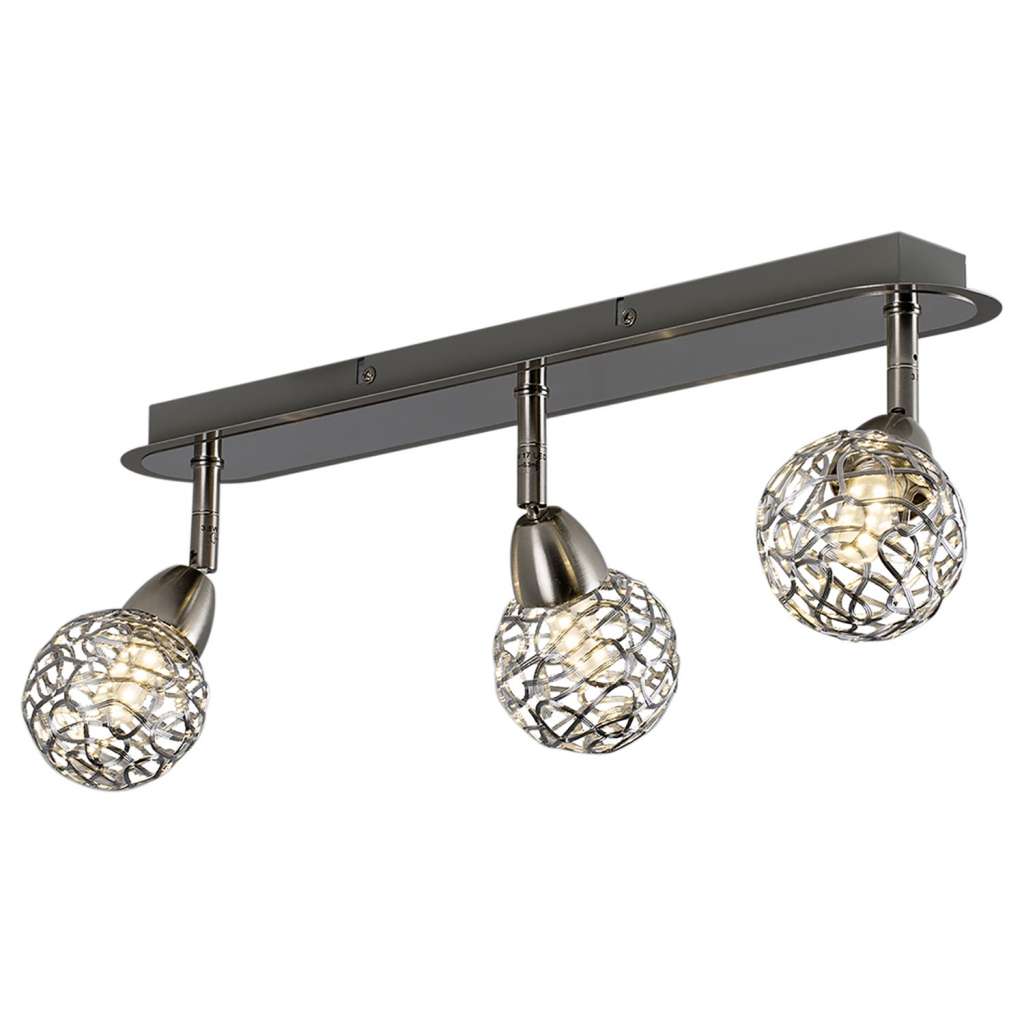home24 LED-Deckenleuchte Easy Fix IX