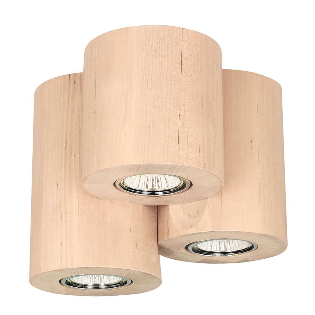 home24 LED-Deckenleuchte Wooddream III