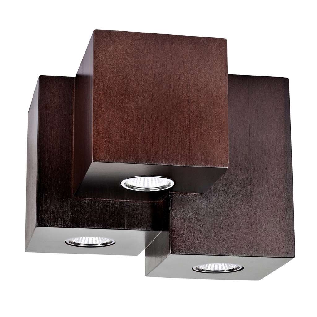 home24 LED-Deckenleuchte Wooddream V