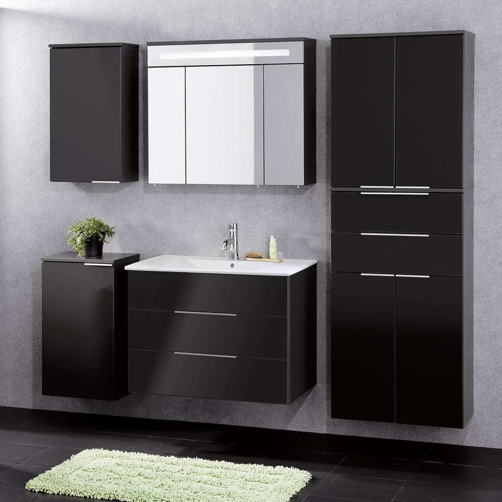 home24 Badezimmerset Kara (5-teilig)