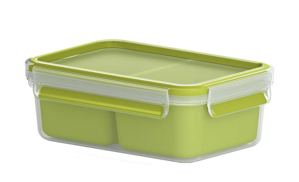 emsa Snackbox 0,55 l  Clip & Go ¦ grün ¦ Kunststoff ¦ Maße (cm): B: 11,3 H: 5,8 Küchenzubehör & Helfer > Vorratsbehälter - Höffner