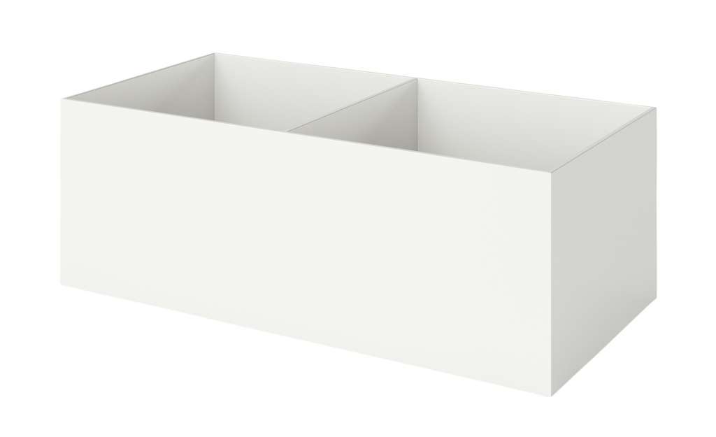 smart Metallbox  Up2U ¦ weiß ¦ Maße (cm): B: 34 H: 12 T: 17 Regale > Regal-Aufbewahrungsboxen - Höffner