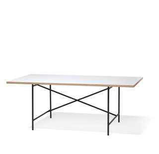 Richard Lampert - Eiermann 1 Schreibtisch - Tischplatte weiß - indoor