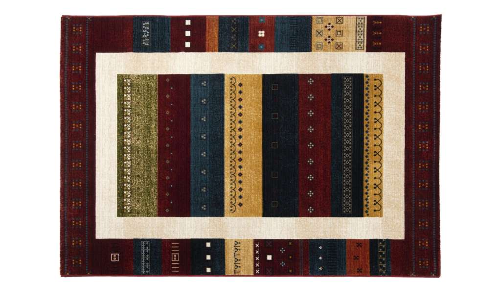 HOME STORY Kurzflorteppich  Megaglance Kaska ¦ rot ¦ Synthethische Fasern, 100% Polyester ¦ Maße (cm): B: 200 Aktuelle Gutschein Aktion > Schlafzimmer Aktion - Höffner
