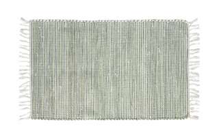 HOME STORY Kelim Teppich  Kentucky ¦ grün ¦ Baumwolle, Synthethische Fasern, 50% Baumwolle, 50% Polyester ¦ Maße (cm): B: 60 Aktuelle Gutschein Aktion > Schlafzimmer Aktion - Höffner