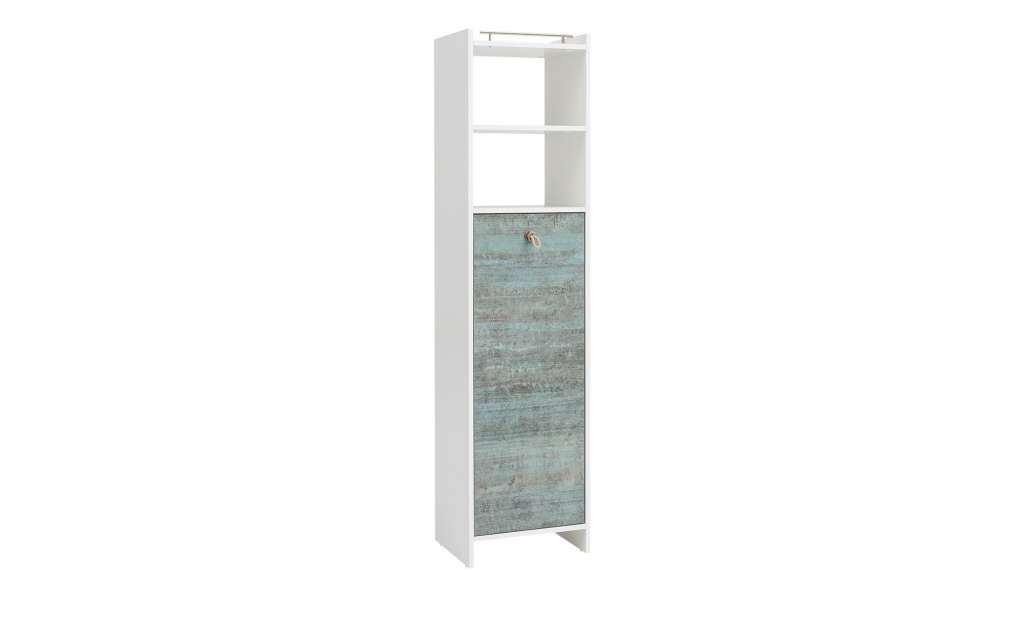 Hochschrank  Sailor ¦ grün ¦ Maße (cm): B: 40,2 H: 165,5 T: 33 Schränke > Badschränke > Bad-Hochschränke - Höffner