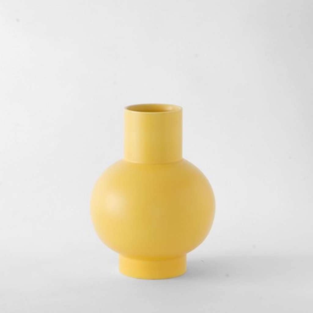 raawii - Strøm Vase - freesia (yellow) - indoor