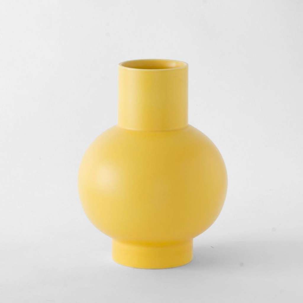 raawii - Strøm Vase - freesia (yellow) - XL - indoor