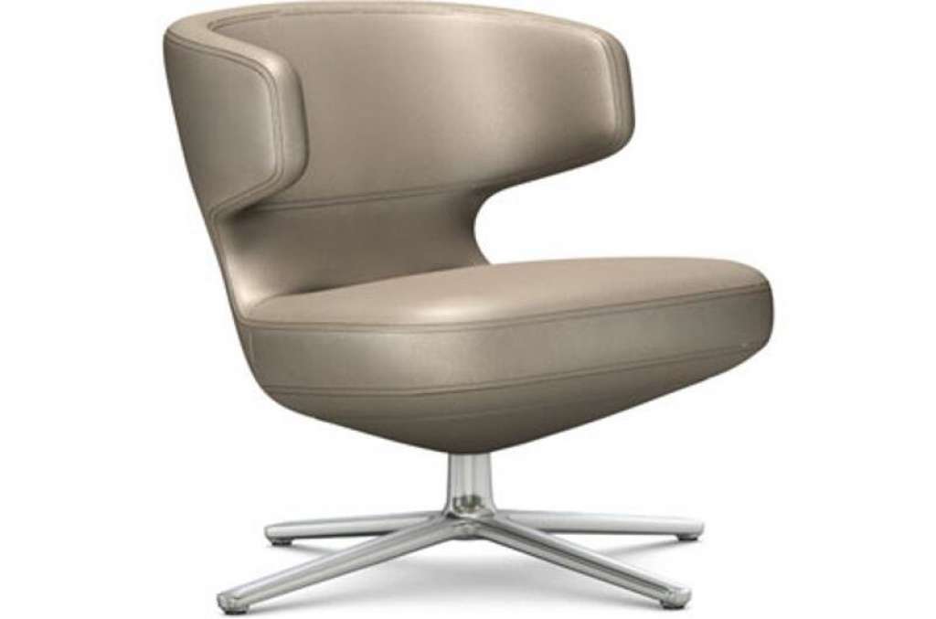 Vitra - Petit Repos Sessel - poliert, sand Leder - indoor