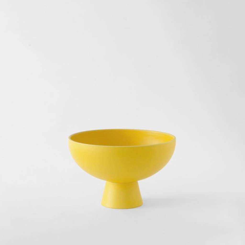 raawii - Strøm Bowl - freesia (yellow) - M - indoor