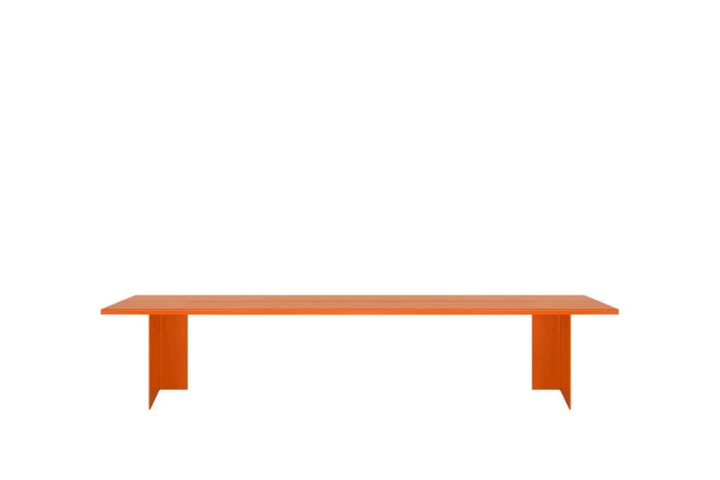 Objekte unserer Tage - ZEBE Sitzbank - Xlarge - reinorange - outdoor