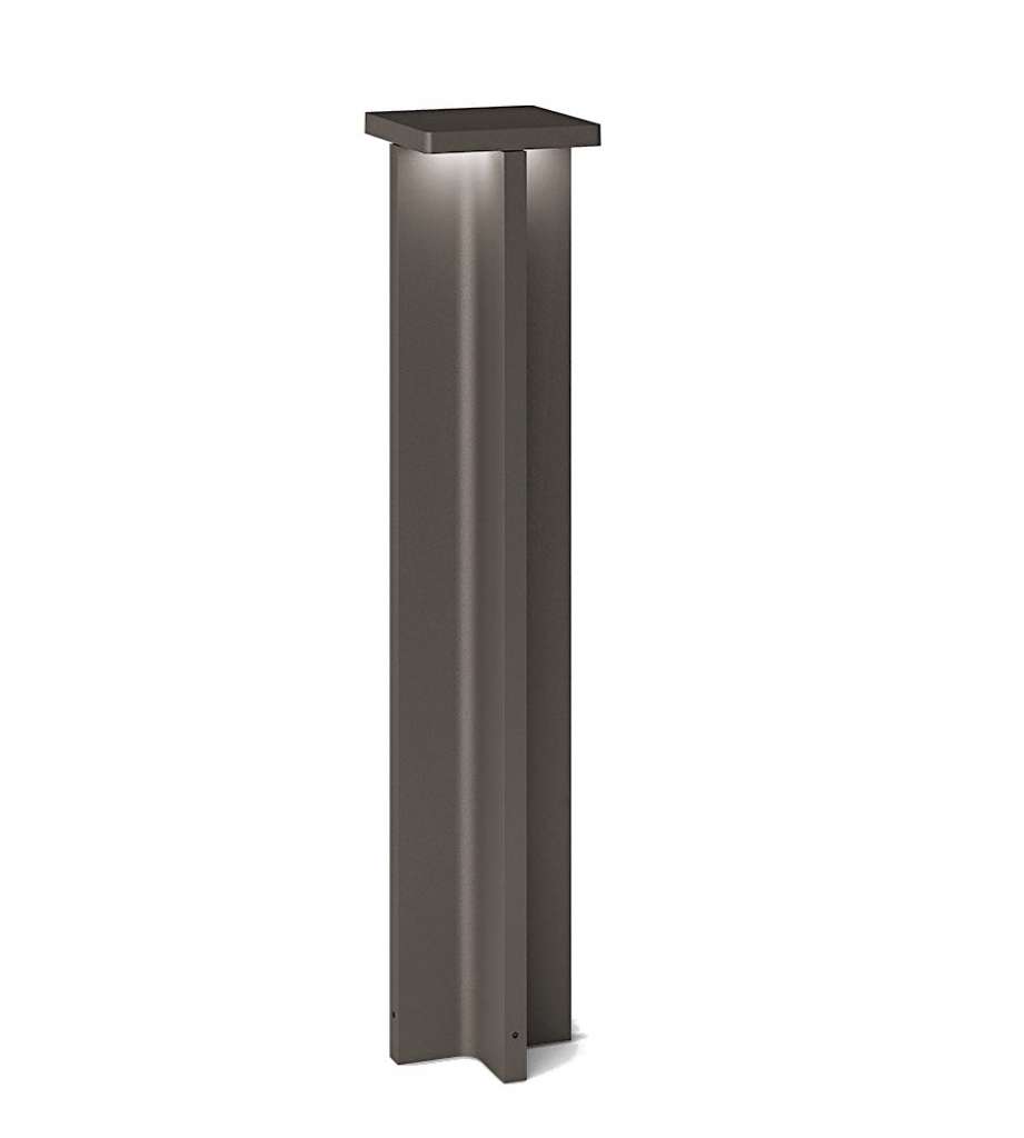 IP44.de - Mir X 70 Pollerleuchte - kühles braun - indoor