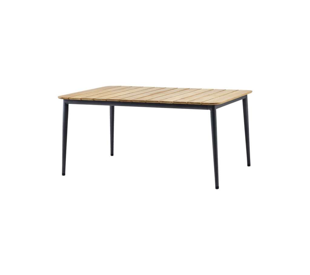 Cane-line - Core Esstisch - 160 x 100 cm - Lava-grey - indoor