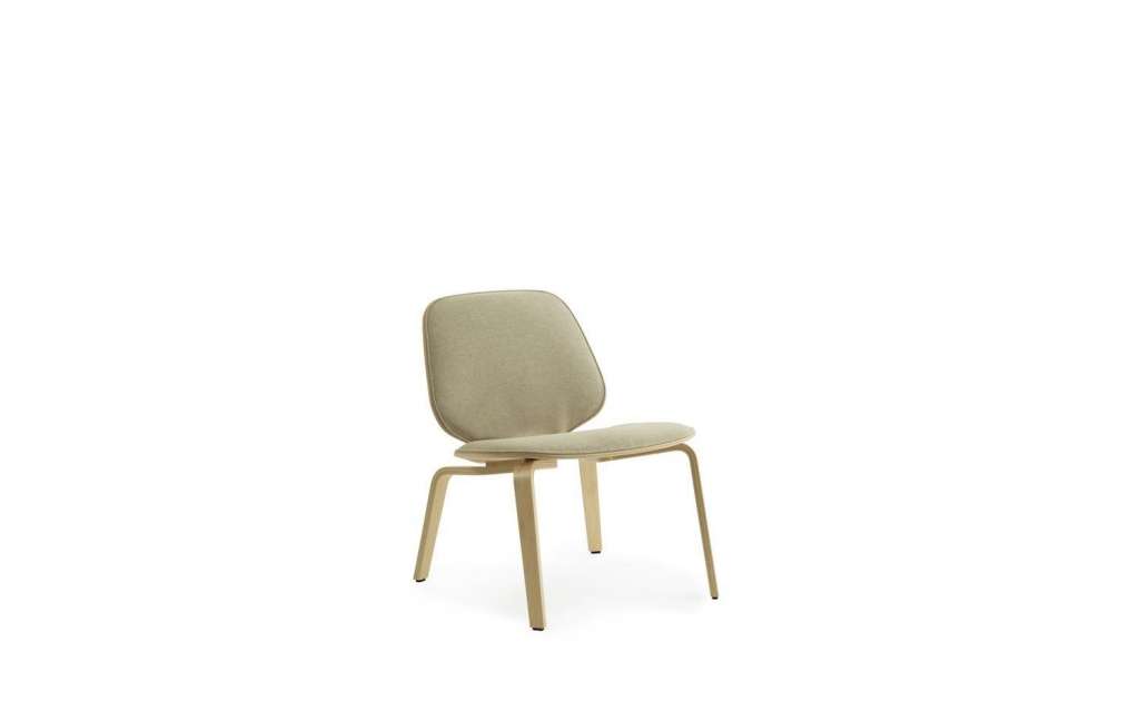 Normann Copenhagen - My Chair Loungestuhl Frontpolsterung - Eichengestell - Level - indoor