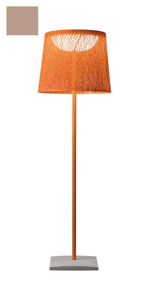 Vibia - Wind Stehleuchte - schmal - braun - indoor