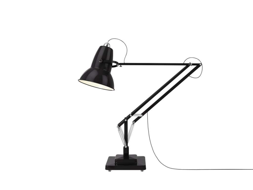 Anglepoise - Original 1227™ Giant Bodenleuchte Indoor -  hochglänzend jet schwarz - indoor