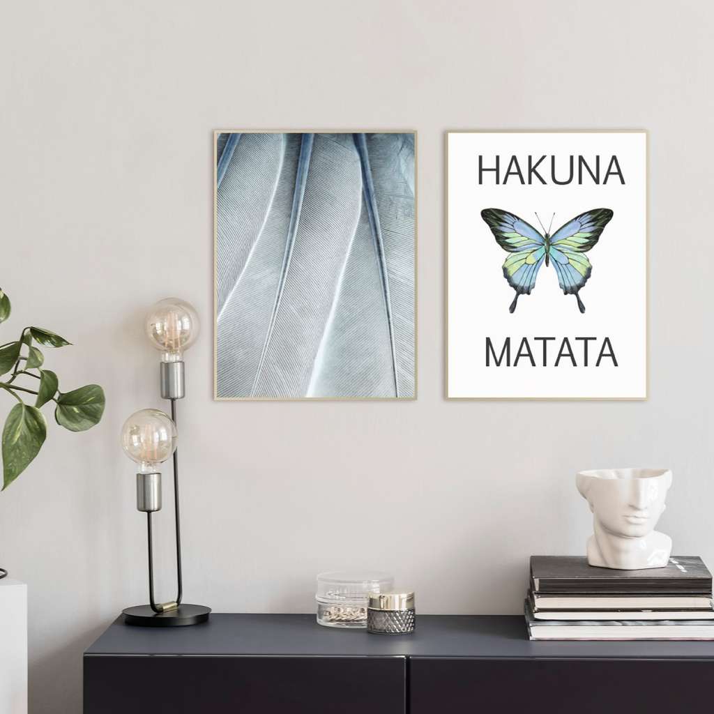 home24 Bildset Hakuna Matata (2-teilig)