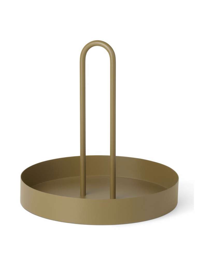 ferm LIVING - Grib Tablett - olive - indoor