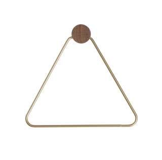 ferm LIVING - Brass Halter für Toilettenpapier - indoor