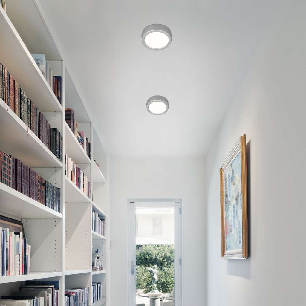 home24 LED-Deckenleuchte Mereos