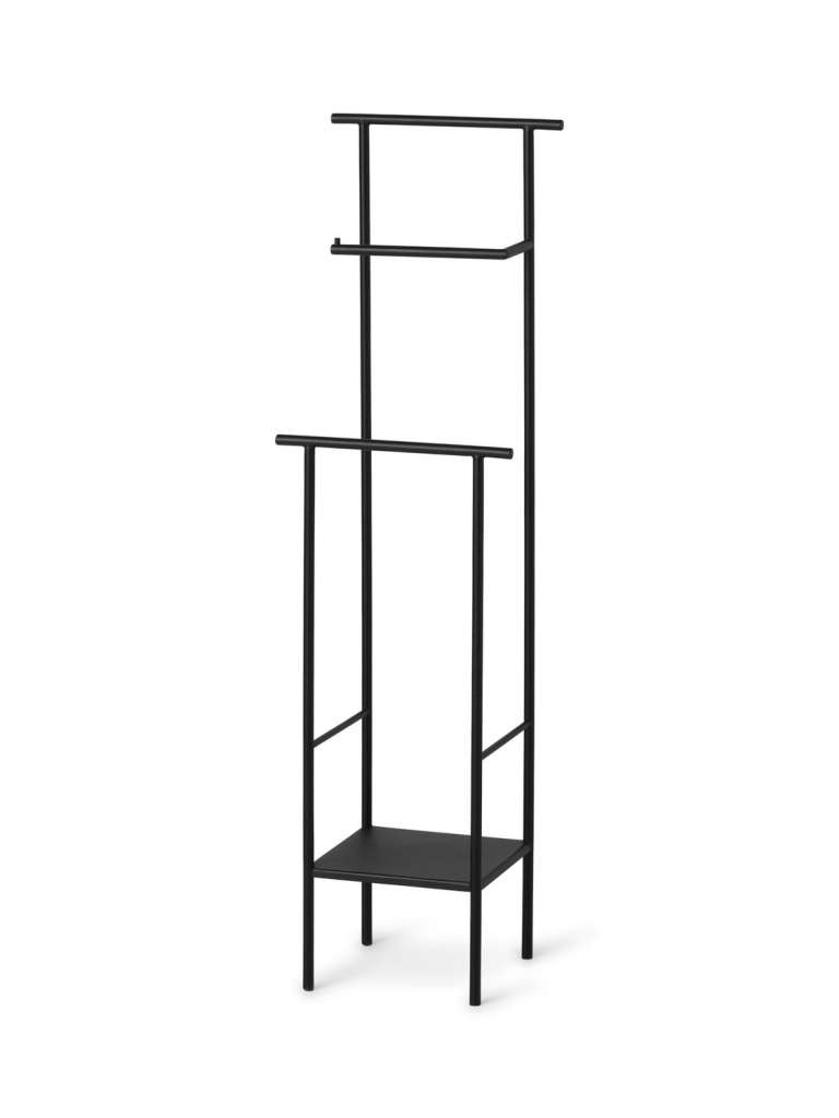 ferm LIVING - Dora Toilettenpapierhalter - schwarz - indoor