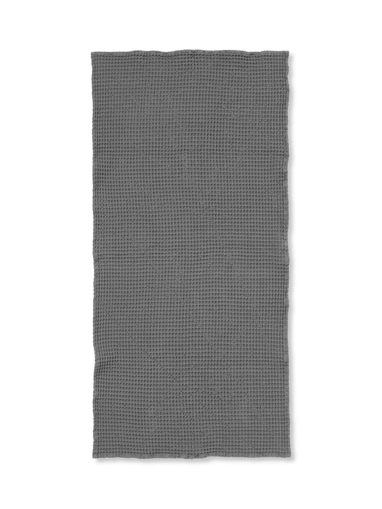 ferm LIVING - Organic Badetuch - grau - indoor