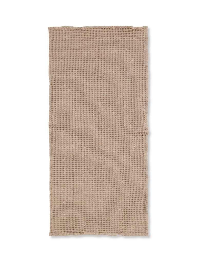 ferm LIVING - Organic Badetuch - beige - indoor