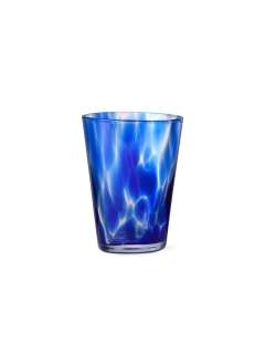 ferm LIVING - Casca Glas - indigoblau - indoor