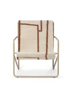 ferm LIVING - Desert Kinderstuhl - Polster: Shape - cashmere - indoor