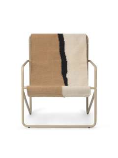 ferm LIVING - Desert Kinderstuhl - Polster: Soil - cashmere - indoor