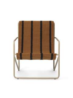 ferm LIVING - Desert Kinderstuhl - Polster: Stripe - cashmere - indoor