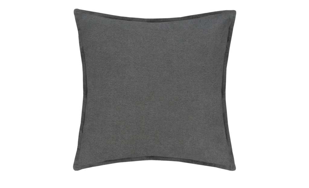 HOME STORY Kissen  Pia ¦ grau ¦ 100% Polyesterfüllung, 2230gr. ¦ Maße (cm): B: 40 Heimtextilien > Kissen > Dekokissen - Höffner