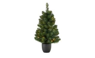 LED Weihnachtsbaum ¦ grün ¦ Kunststoff ¦ Maße (cm): H: 90 Lampen & Leuchten > Innenleuchten > Lichterketten & Dekoleuchten - Höffner