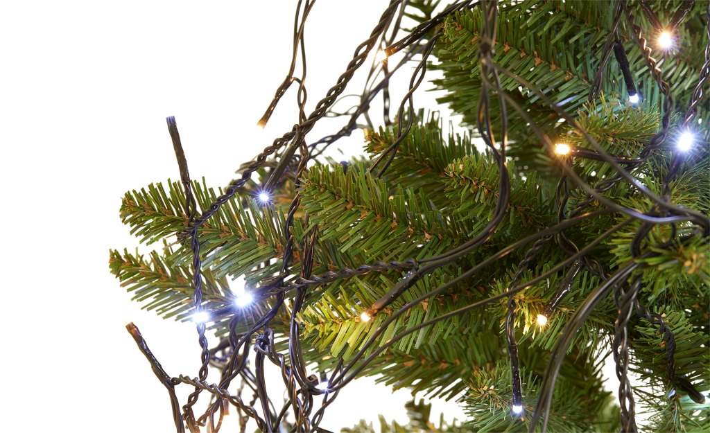 LED Lichterkette  Twinkle Icicelight ¦ schwarz ¦ Kunststoff Lampen & Leuchten > Innenleuchten > Lichterketten & Dekoleuchten - Höffner