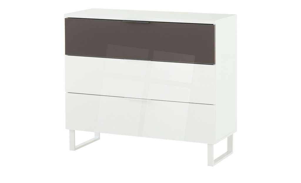Kommode  Rotherham ¦ weiß ¦ Maße (cm): B: 110 H: 95 T: 42 Kommoden & Sideboards > Kommoden - Höffner
