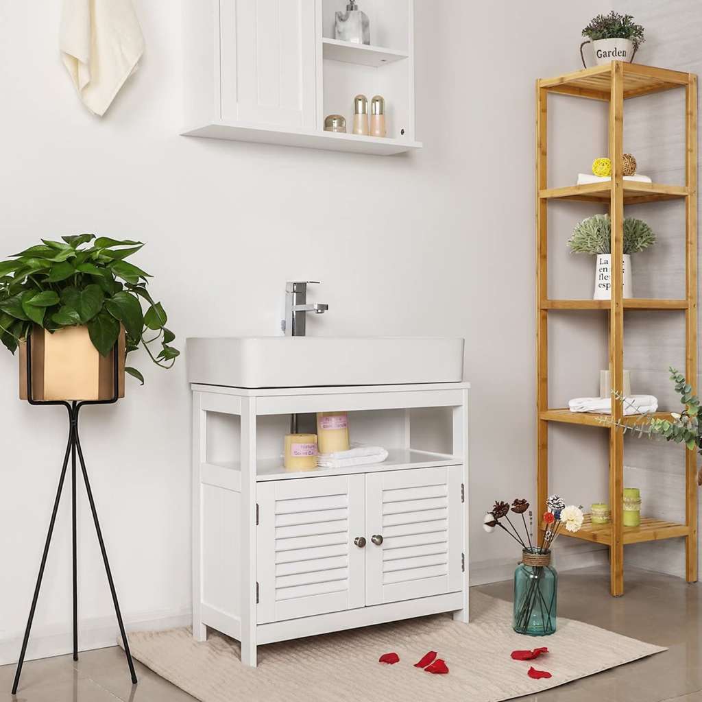 home24 Waschbeckenunterschrank Kontio