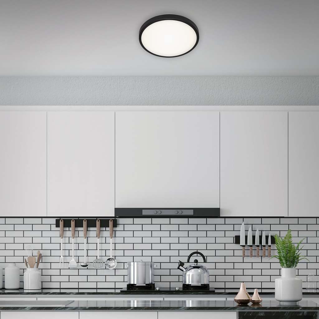 home24 LED-Deckenleuchte Lesla