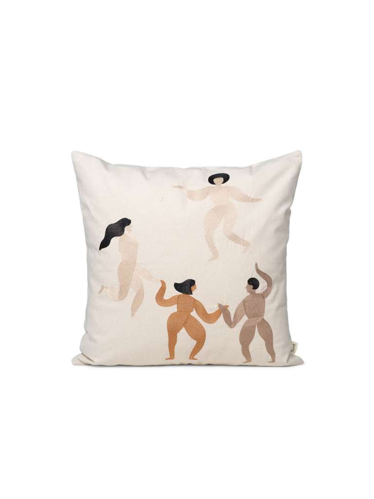 ferm LIVING - Free Kissen - natur - indoor