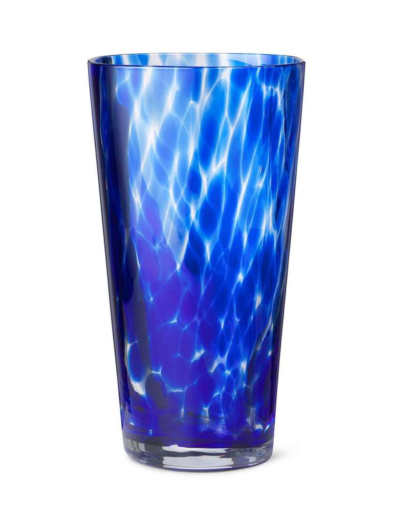 ferm LIVING - Casca Vase - indigoblau - indoor