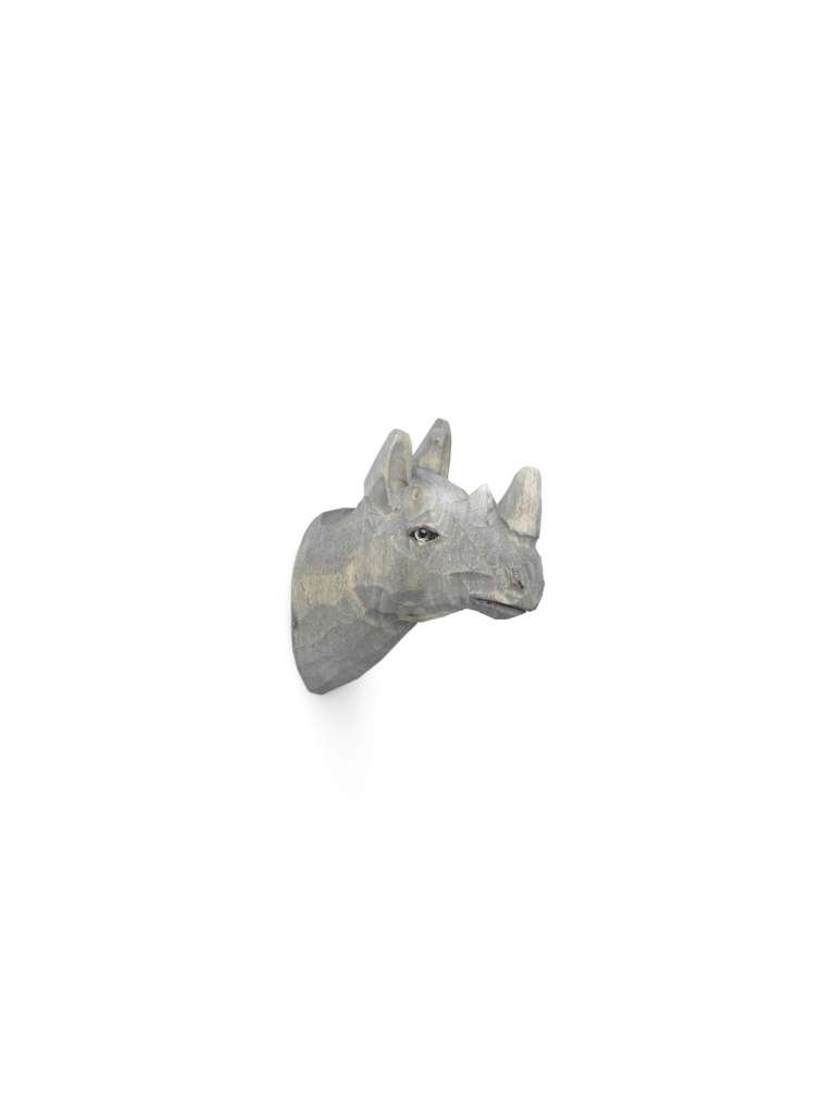 ferm LIVING - Animal Haken - Nashorn - indoor