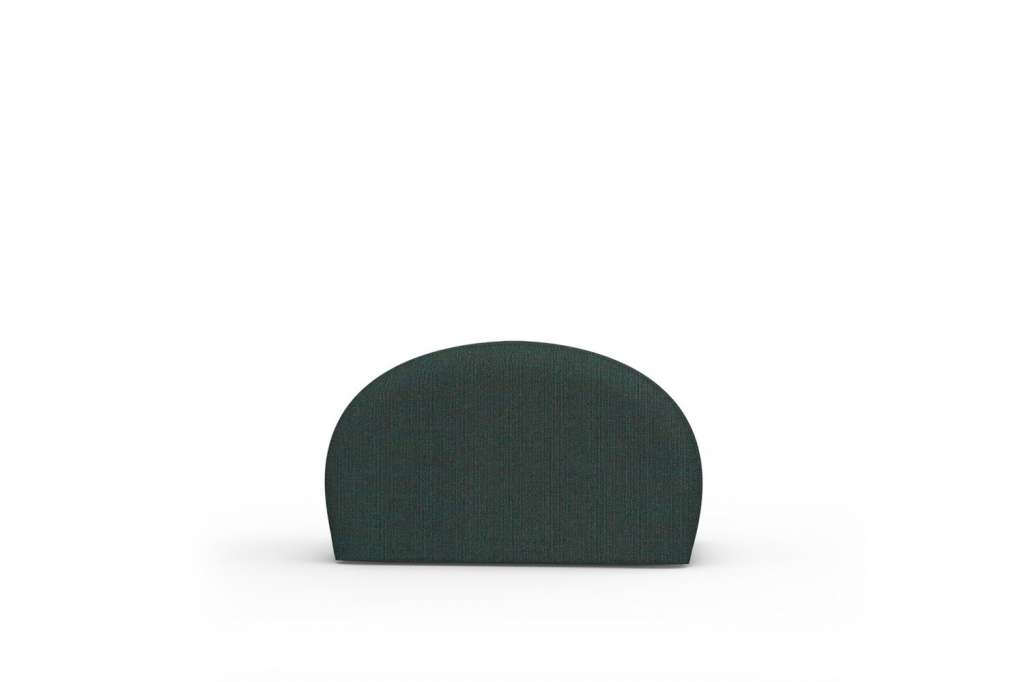 Objekte unserer Tage - Levi Pouf - dunkelgrün - indoor