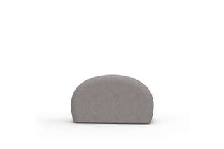 Objekte unserer Tage - Levi Pouf - beige / grau - indoor