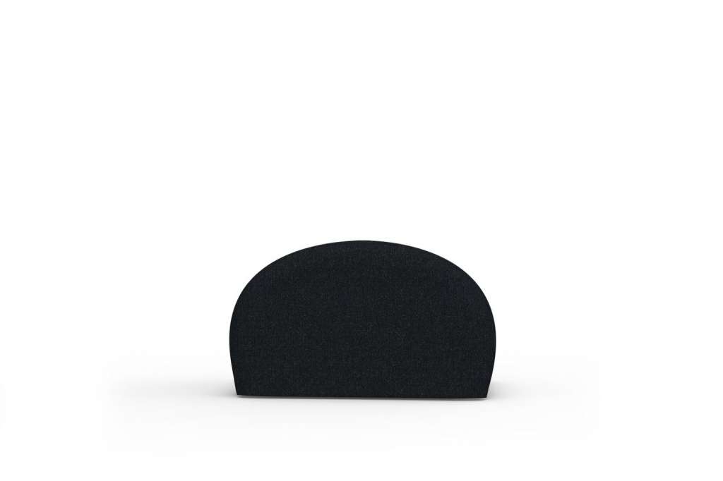 Objekte unserer Tage - Levi Pouf - anthrazit - indoor