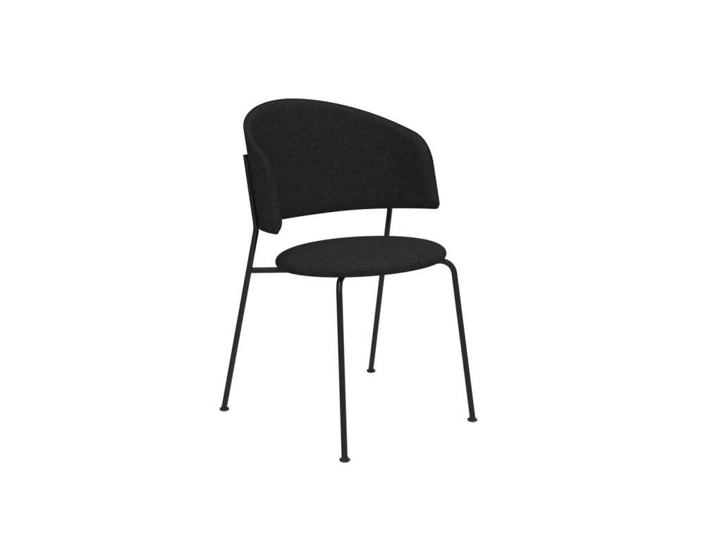 Objekte unserer Tage - Wagner Dining Chair - anthrazit - indoor