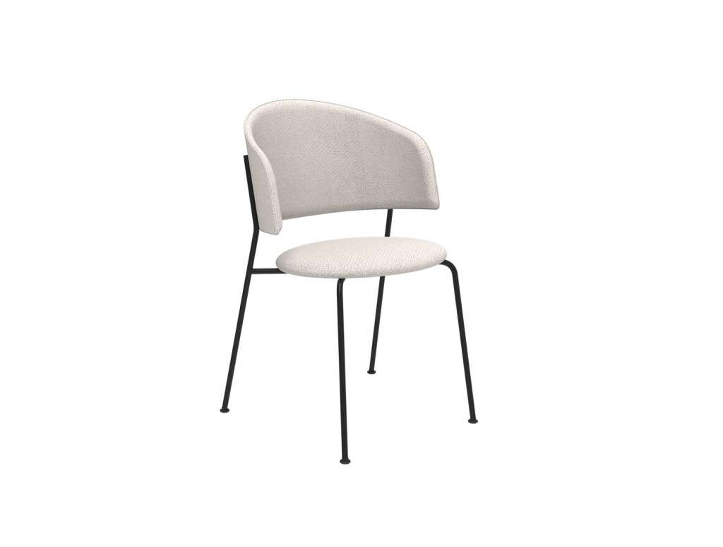 Objekte unserer Tage - Wagner Dining Chair - beige / rot - indoor