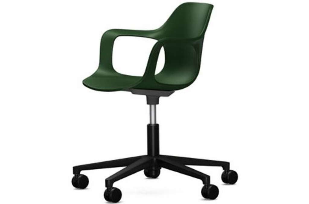 Vitra - HAL Armchair Studio Drehstuhl - efeu - indoor